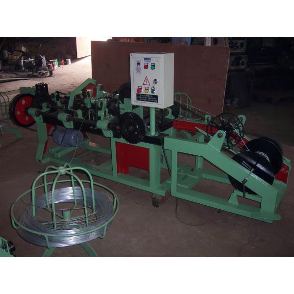 Fast Speed Automatic Barbed Wire Mesh Making Machine / Plant Low Noise