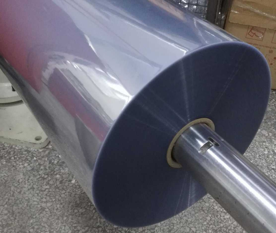 30um-150um PVC / PETG Shrink Film For Label Printing Bottle Packaging