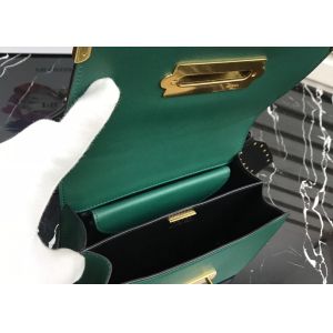 Saffiano Sheepskin Crossbody Bag