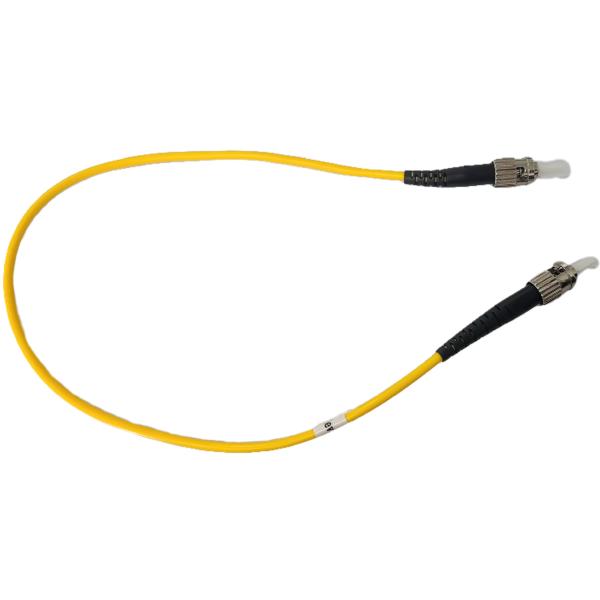 Yellow Industrial Wire Harness 300mm 0.9mm OD Multimode Fiber Cable Wire