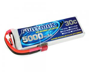 Cheap Fullymax 7.4V 5000mAh 2S 30C Lipo Battery with DEANS/T-Plug for RC nitro Cars Rc Helicopters wholesale