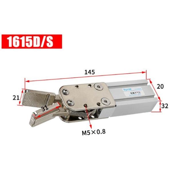 Runner Clip Type Industrial Robot Parts 3Kg Payloading ISO Certification