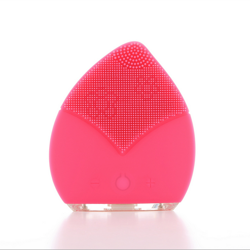 Safety Silicone Face Scrubber , Silicone Face Exfoliator 6000 R / Min Rotate Speed