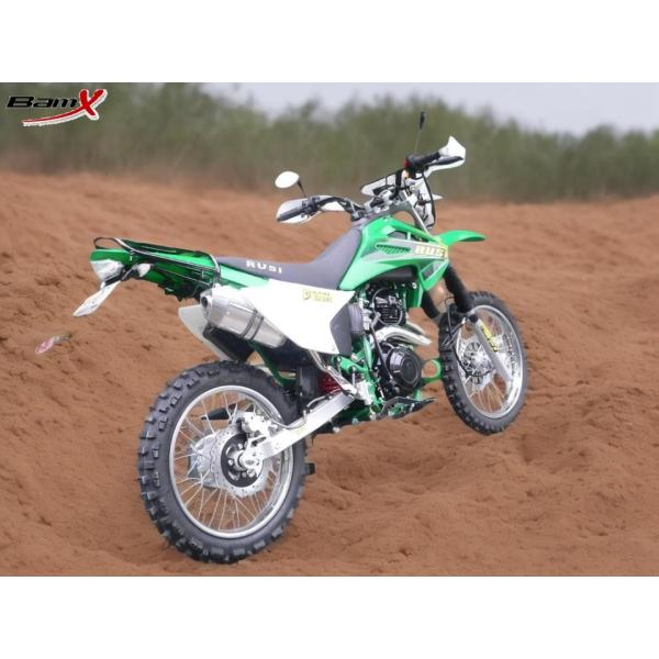 125cc 4 Stroke Enduro Sport Motorcycle Rear Suspension 150cc Dual Sport Double Disc Brake Mono