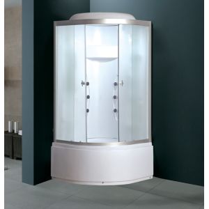 Customized Glass Door Whirlpool Steam Shower Cabin Fit Bathroom
