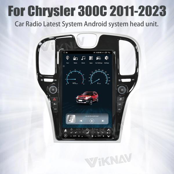 Auto Stereo Car Radio For Chrysler 300C 2011-2023 wireless Carplay Android Auto Car GPS Navigation IPS Screen Multimedia player