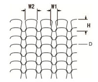 Monel / Inconel SS Knitted Wire Mesh For Filter Separation Purification