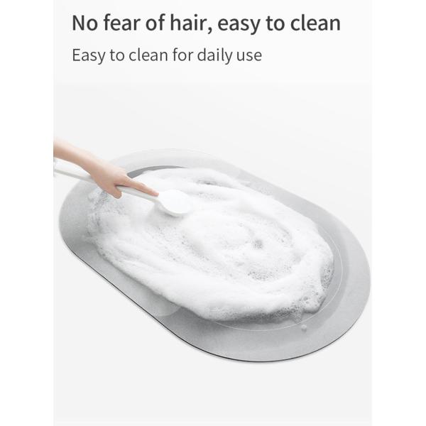 Home Bathroom Rug Printing Super Absorbent Bath Mat Quick Drying Toilet Door Non-Slip Mat