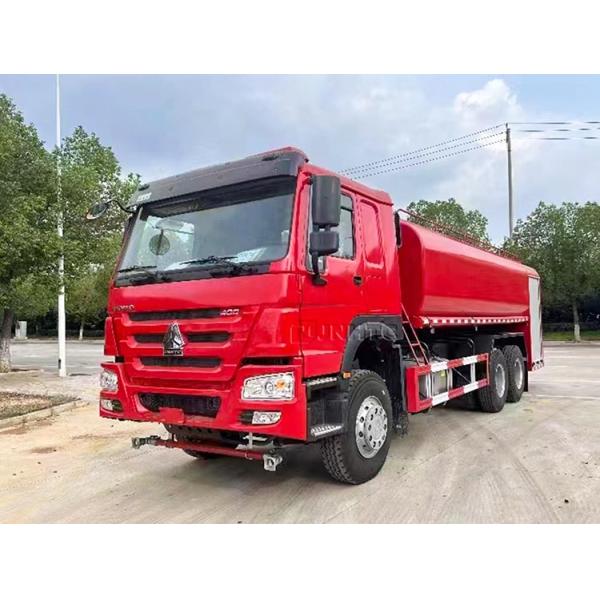New HOWO Chassis Foam Fire Fighting Vehicle Euro2 Diesel 20000 Liters 6X4 Fire Engine Truck