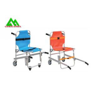 Folding Emergency Medical Stair Stretcher , Hospital Ambulance Chair Stretcher