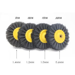 China M14 Nut Abrasive Wire Polishing Grinding Wheel Brush Deburring on sale