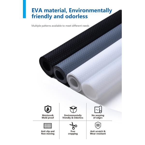 Rectangle Washable Waterproof Eva Kitchen Cabinet Refrigerator Mats Roll for Home