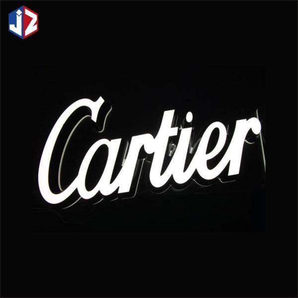 ODM 3D LED Letter Signs Eye Catching 3000k-6500k Color Temperature