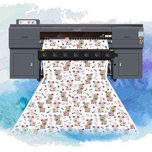 Cheap Multicolor Textile Fabric Printers 15 X EPSON I3200 Print Head wholesale