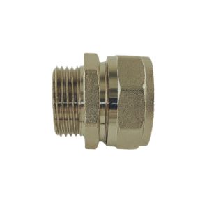 Cheap High pressure Brass Compression Fittings 16mm Brass Male Adapter wholesale