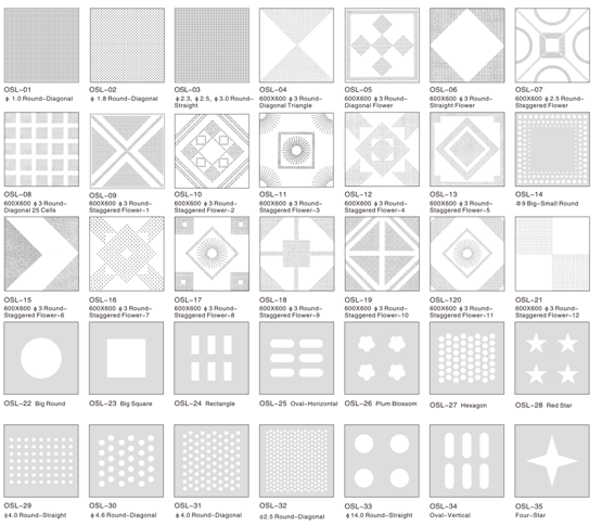 Aluminum Alloy Acoustic Ceiling Tiles , Suspended Acoustical 2 x 2 Ceiling Tile