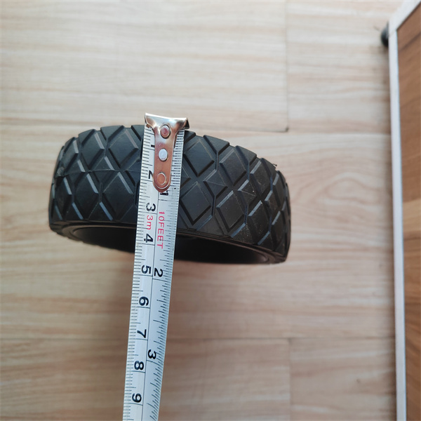 Trolley Cart 6 Inch Solid Rubber Wheels Portable Camping Lawn Mower Plastic Wheel