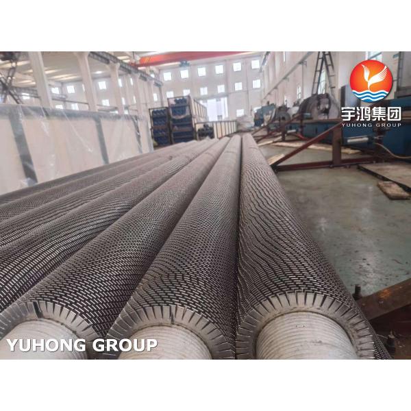 Serrated Type Welding Fin Tube ASME SA312 TP347H Convenction Tube For Fired Heater
