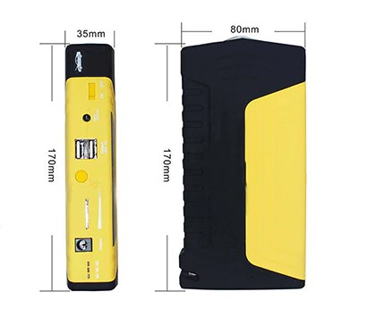 A10 500A Jump Starter Power Packs 13600mAh Portable Power Bank