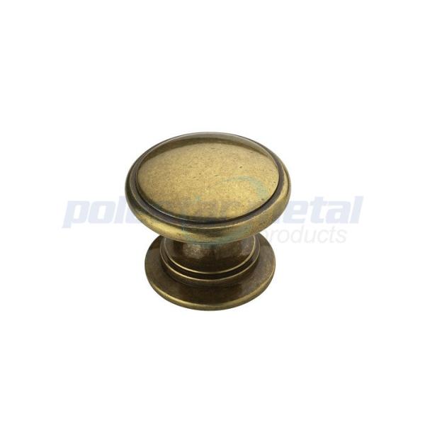 Roman Bronze Zinc Alloy Cabinet Handles And Knobs , Kitchen Cupboard Door Knobs