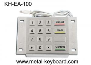 Cheap 4X4 Matrix SS Metal Keypad Rugged R232 Rugged For Bank Kiosk wholesale