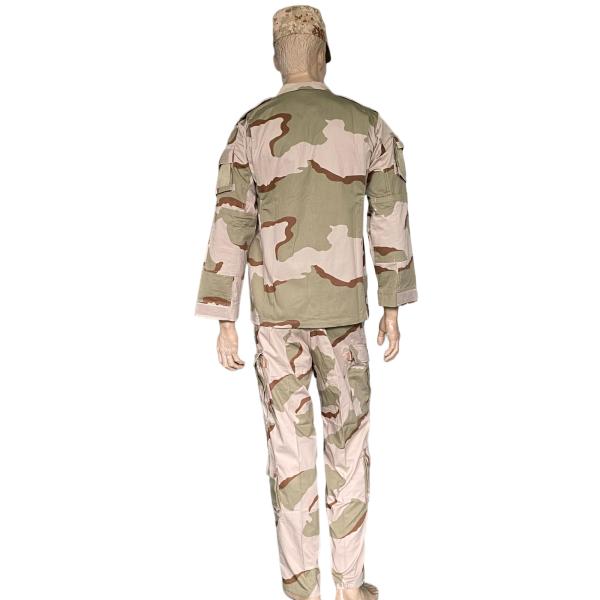 TC 65/35 Ripstop Fabric 230GSM ACU Military Uniform Tactical Desert Camouflage Uniform