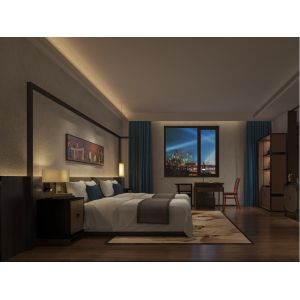 Cheap E1 Grade Plywood Hotel Guest Room Furniture wholesale