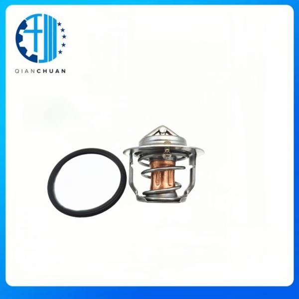 119717-49800 Thermostat with Gasket 71℃ For Yanmar 3TNV76 3TNV76-GGE Engine