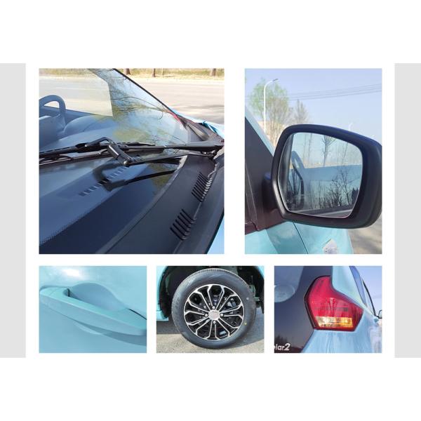 Energy Type Pure Electric 2 Seats Solar Car 550km High Speed EEC COC Mini Blaval Auto 2 Small Vehicles 850kg Curb Weight