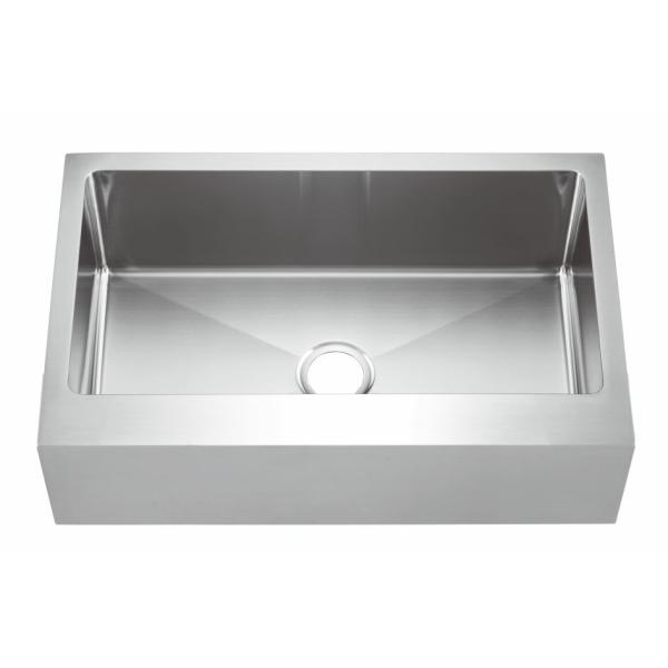 Rectangular Large Apron Stainless Steel Kitchen Sink With Long Service Life