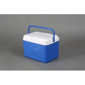 Cheap Portable 8 Liter Blue Plastic Ice Cooler Box wholesale