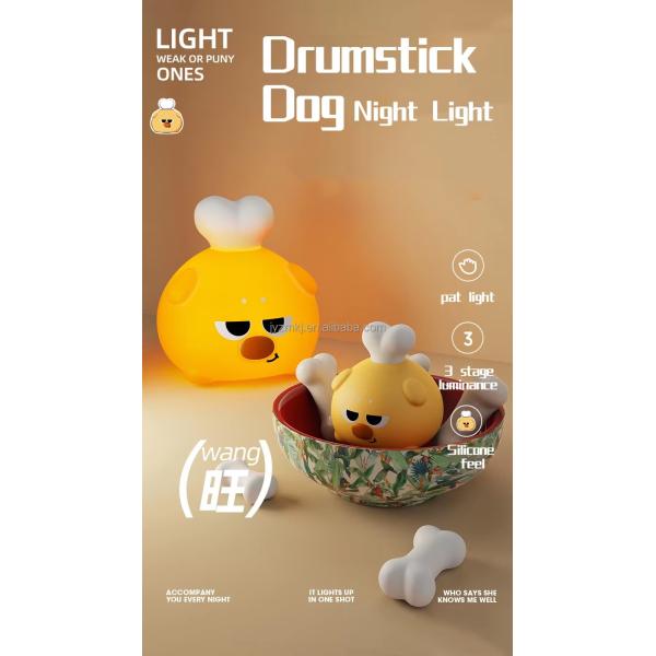 10.6*10.8*11.7cm Cute Animal Night Light Modern Pendant Light For Baby Sleep Aid