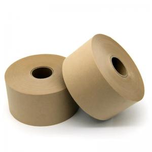 Cheap Non Reinforced Kraft Packaging Tape Eco Friendly Water Activated Reinforced Gummed Tape wholesale