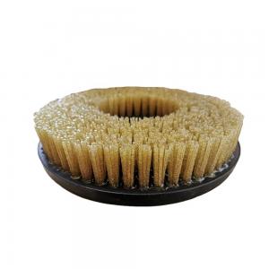 Cheap Leather Surface Grinding Round Steel Brush with Diamond and Diamond Abrasive Material wholesale