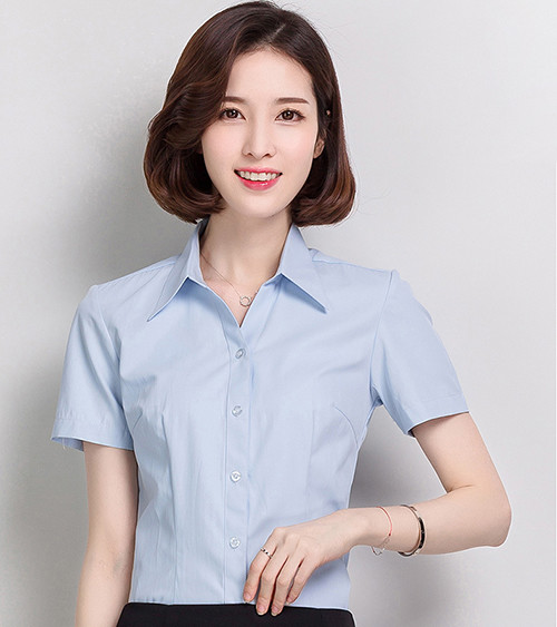 Wholesale Business Casual Solid Color Slim Fit Cotton Shirts For Man and Women