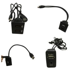 China FCC Electrical Cable Harness Aux Car Dash Mount Cable Car USB on sale