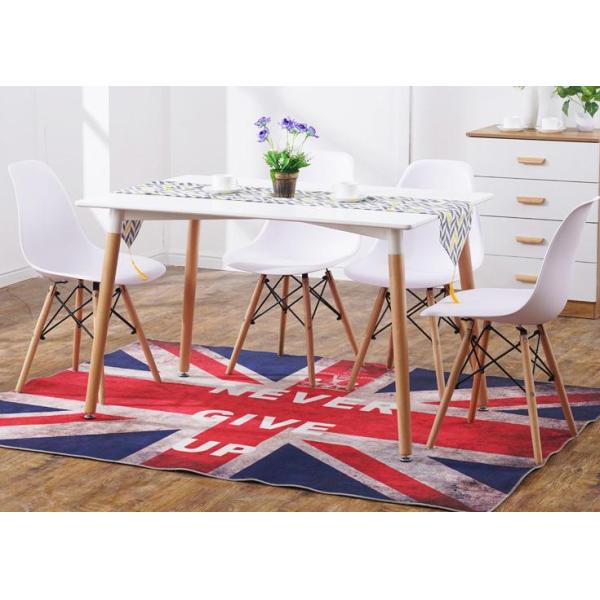 Nordic solid wood dining table and chair combination modern contracted west table household table