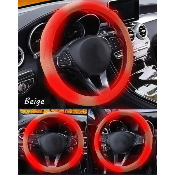 Far Infrared USB Heated Steering Wheel Cover For Car OEM ODM