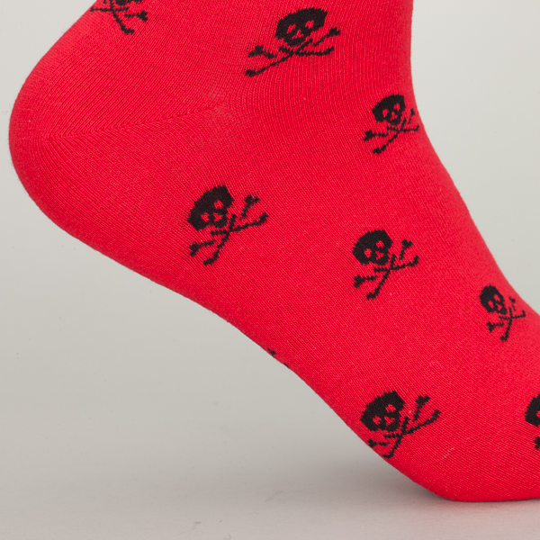 Elastane Snngging Resistance Cotton Dress Socks With Anti - Foul Acrylic Material