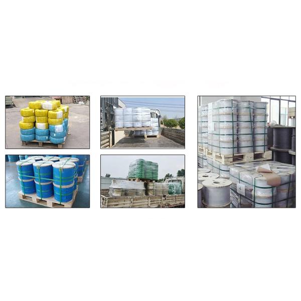 Grade Stainless Steel 304 316 6X19 PP 15mm Steel Wire Rope with Organic Core GOST 2688-80