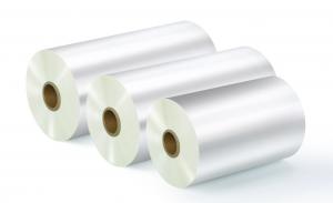 Cheap Pearl white BOPP Thermal Lamination Film With Glue / 15mic Clear Laminate Roll wholesale