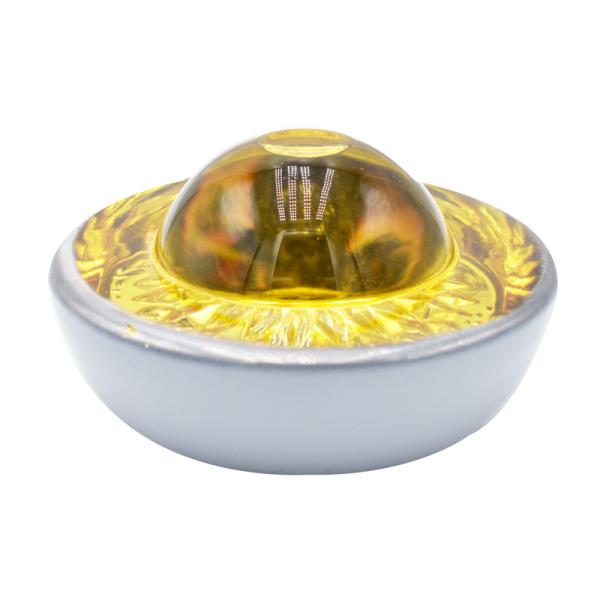 Reflective Tape Tempered Glass Road Stud for High Reflection Traffic Safety Products