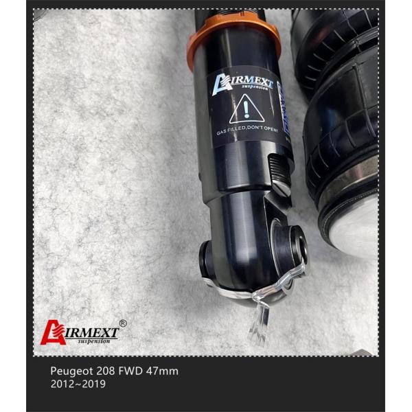 For Peugeot 208 FWD 47mm 2012-2019 air strut kit air suspension