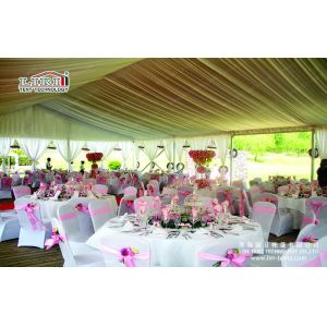 Luxury Outdoor Wedding Tents With Aluminum Frame 20 Years Life Span
