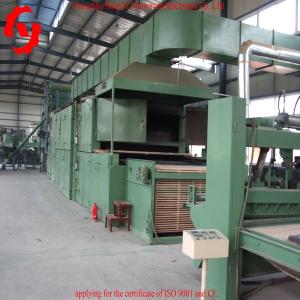 China Non Woven Polyester Felt Making Machine / 4000mm Non Woven Fabric Production Line on sale