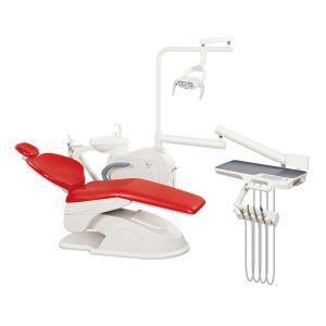 Cheap Electricity PU Cushion Patient Dental Chairs 12mm Frame wholesale