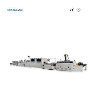 Cheap 250-300mm PVC Wall / Ceiling Panel Making Machine for WPC Profiles wholesale