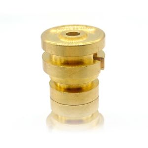 Precision Brass Turned Components Painting / Anodizing Brass CNC Milling Parts