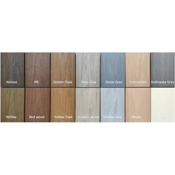 12 Foot WPC Co Extrusion Composite Decking Outdoor Wood Floor OEM