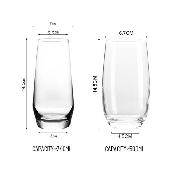 Bulk Wholesale Crystal Glass Water Cups | B2B OEM Logo Customization, | FDA Certified, Shatterproof